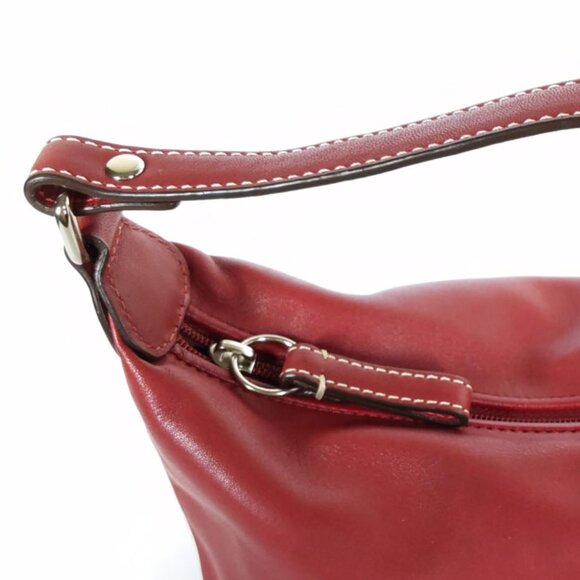 VTG COACH Mini Purse Deep Red Leather Small Purse |  1941 Leatherware Model - Picture 8 of 11